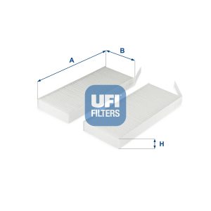 Filtru aer habitaclu UFI 53.311.00