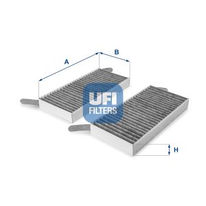 Filtru aer habitaclu UFI 54.173.00