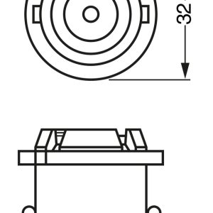 Bec far faza lunga BOSCH 1 987 302 852
