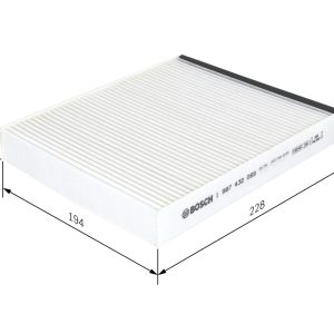 Filtru aer habitaclu BOSCH 1 987 432 069