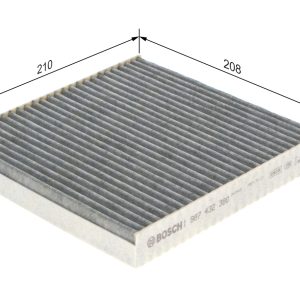 Filtru aer habitaclu BOSCH 1 987 432 380