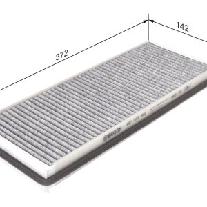 Filtru aer habitaclu BOSCH 1 987 432 400