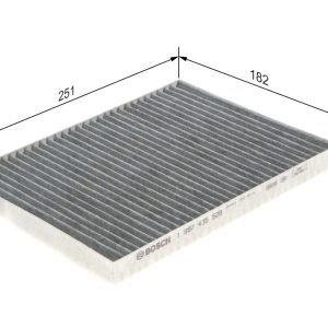 Filtru aer habitaclu BOSCH 1 987 435 529