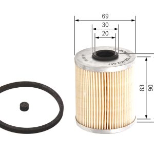Filtru combustibil BOSCH F 026 402 047