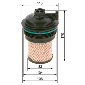 Filtru combustibil BOSCH F 026 402 247