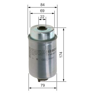 Filtru combustibil BOSCH F 026 402 271