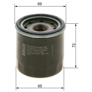 Filtru ulei BOSCH F 026 407 001