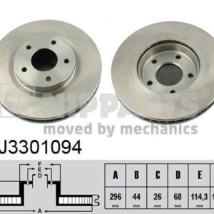 Disc frana NIPPARTS J3301094 – RENAULT | AutoRival