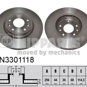 Disc frana NIPPARTS N3301118 – RENAULT | AutoRival