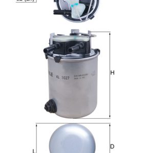 Filtru combustibil KNECHT KL 1027 – RENAULT | AutoRival