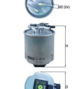 Filtru combustibil KNECHT KL 440/39 – RENAULT | AutoRival
