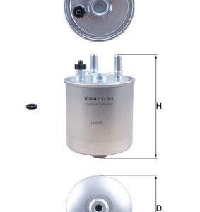 Filtru combustibil KNECHT KL 639D – RENAULT | AutoRival