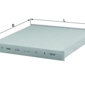 Filtru aer habitaclu KNECHT LA 430 – RENAULT | AutoRival