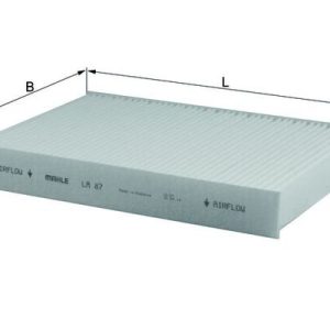 Filtru aer habitaclu KNECHT LA 87 – RENAULT | AutoRival