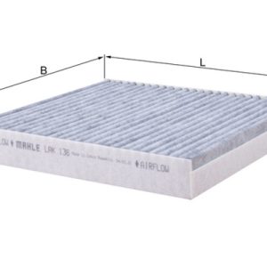Filtru aer habitaclu KNECHT LAK 136 – RENAULT | AutoRival