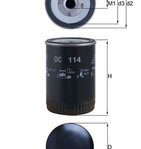 Filtru ulei KNECHT OC 114 – RENAULT | AutoRival