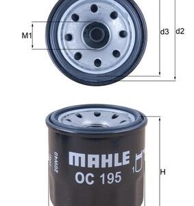 Filtru ulei KNECHT OC 195 – RENAULT | AutoRival