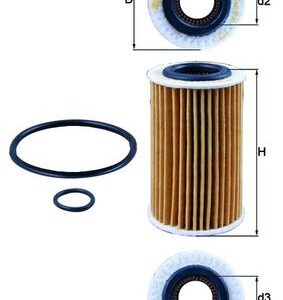 Filtru ulei KNECHT OX 209D – RENAULT | AutoRival