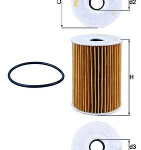 Filtru ulei KNECHT OX 415D – RENAULT | AutoRival