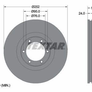Disc frana TEXTAR 92017203 – RENAULT | AutoRival