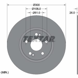 Disc frana TEXTAR 92119003 – RENAULT | AutoRival