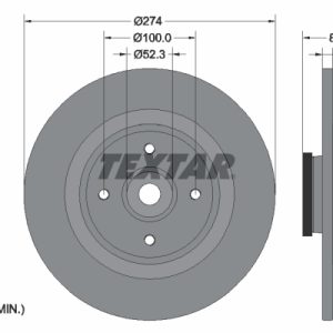 Disc frana TEXTAR 92141403 – RENAULT | AutoRival
