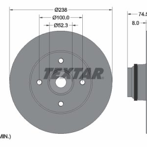 Disc frana TEXTAR 92154003 – RENAULT | AutoRival