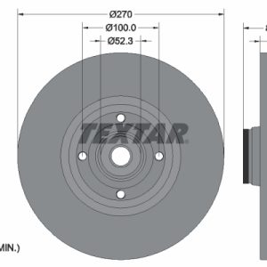 Disc frana TEXTAR 92154503 – RENAULT | AutoRival