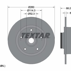 Disc frana TEXTAR 92195903 – RENAULT | AutoRival