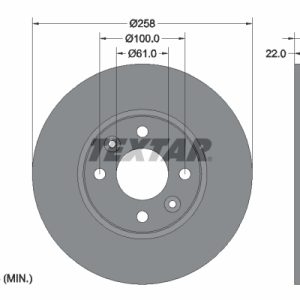 Disc frana TEXTAR 92241503 – RENAULT | AutoRival