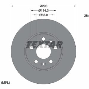 Disc frana TEXTAR 92268803 – RENAULT | AutoRival