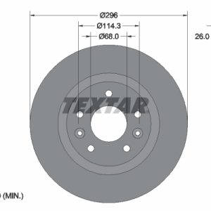 Disc frana TEXTAR 92274203 – RENAULT | AutoRival