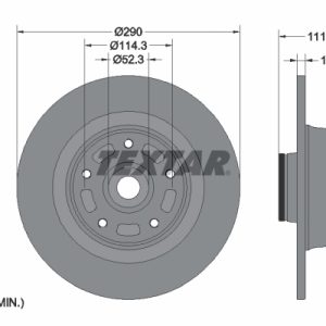 Disc frana TEXTAR 92309003 – RENAULT | AutoRival