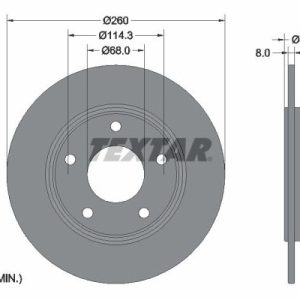 Disc frana TEXTAR 92335803 – RENAULT | AutoRival