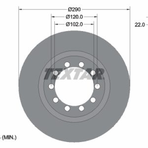 Disc frana TEXTAR 93117400 – RENAULT | AutoRival