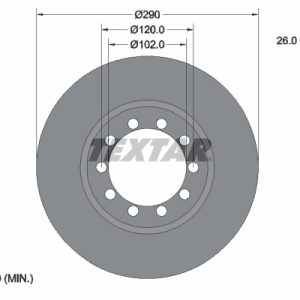Disc frana TEXTAR 93117500 – RENAULT | AutoRival