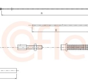 Cablu acceleratie COFLE 10.0384 – RENAULT | AutoRival