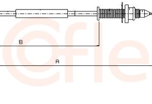 Cablu acceleratie COFLE 10.0390 – RENAULT | AutoRival