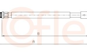 Cablu frana de parcare COFLE 10.6774 – RENAULT | AutoRival
