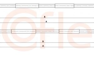 Cablu frana de parcare COFLE 10.6798 – RENAULT | AutoRival