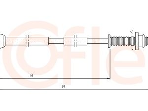 Cablu acceleratie COFLE 3.RE001 – RENAULT | AutoRival