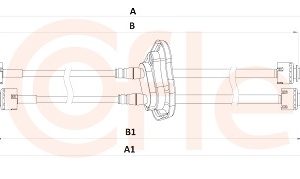 Cablu transmisie manuala COFLE 92.2CB.RE012 – RENAULT | AutoRival