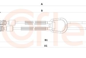 Cablu transmisie manuala COFLE 92.2CB.RE013 – RENAULT | AutoRival
