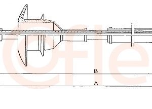 Arbore tahometru COFLE S24016 – RENAULT | AutoRival