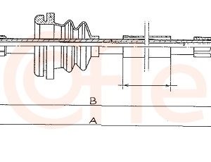 Arbore tahometru COFLE S24060 – RENAULT | AutoRival