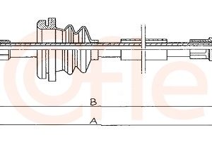 Arbore tahometru COFLE S24101 – RENAULT | AutoRival