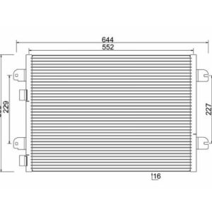 Condensator climatizare E-KRAFT 1924005099 – RENAULT | AutoRival