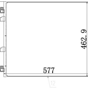 Condensator climatizare MTR 13054581 – RENAULT | AutoRival