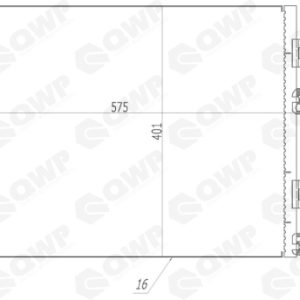 Condensator climatizare QWP WAC123 – RENAULT | AutoRival