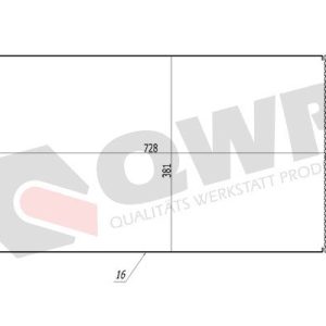 Condensator climatizare QWP WAC488 – RENAULT | AutoRival